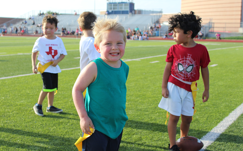 Flag Football (from 4 years old to 8 years old)